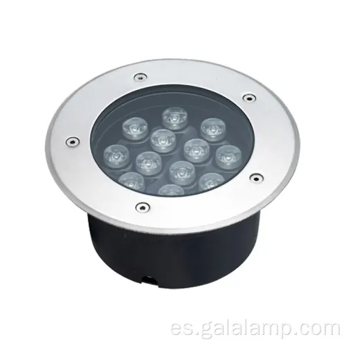 Iluminación LED subterránea RGB con control remoto